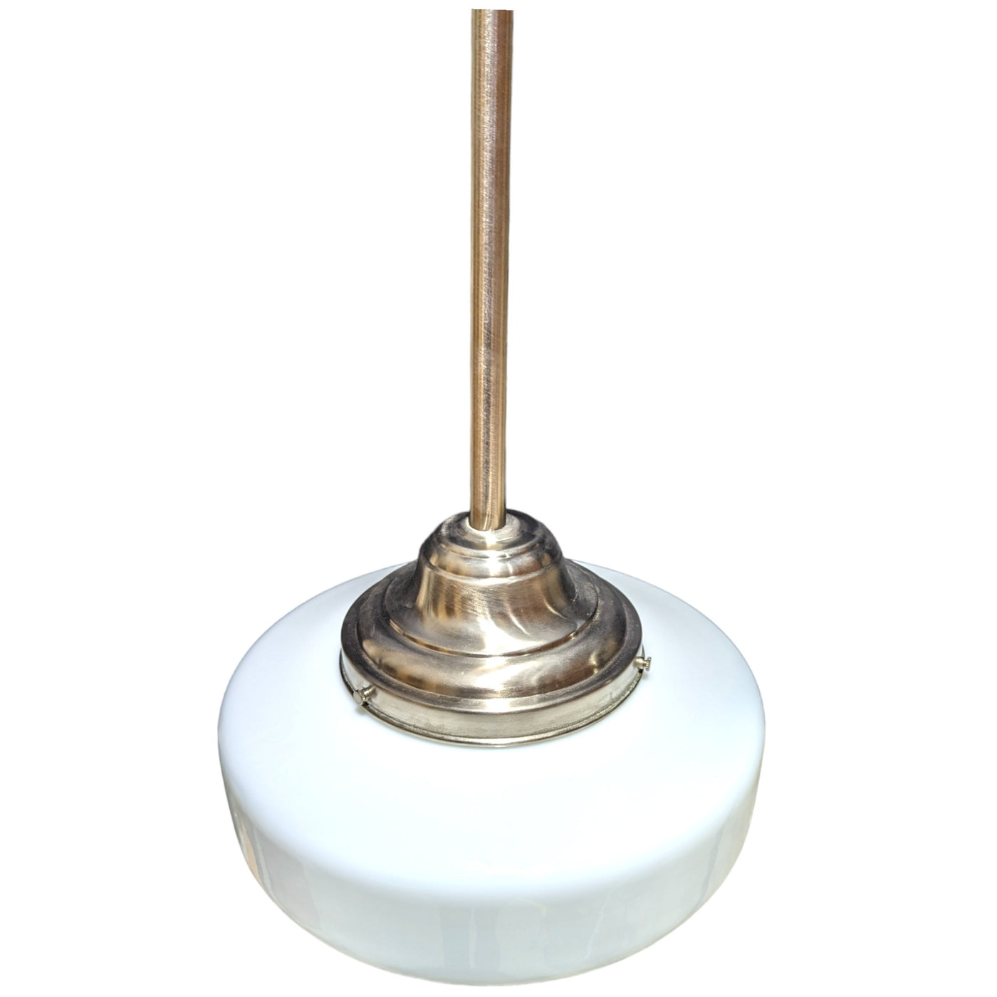 ##Antique Hardware## 34 1/2 Inch Manhattan Skyscraper Nouveau Style Bar Light (Brushed Nickel Finish)