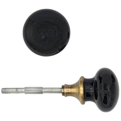 Antique Hardware Black Porcelain Spare Knob Set (Several Finishes Available) SPARE DOORKNOBS