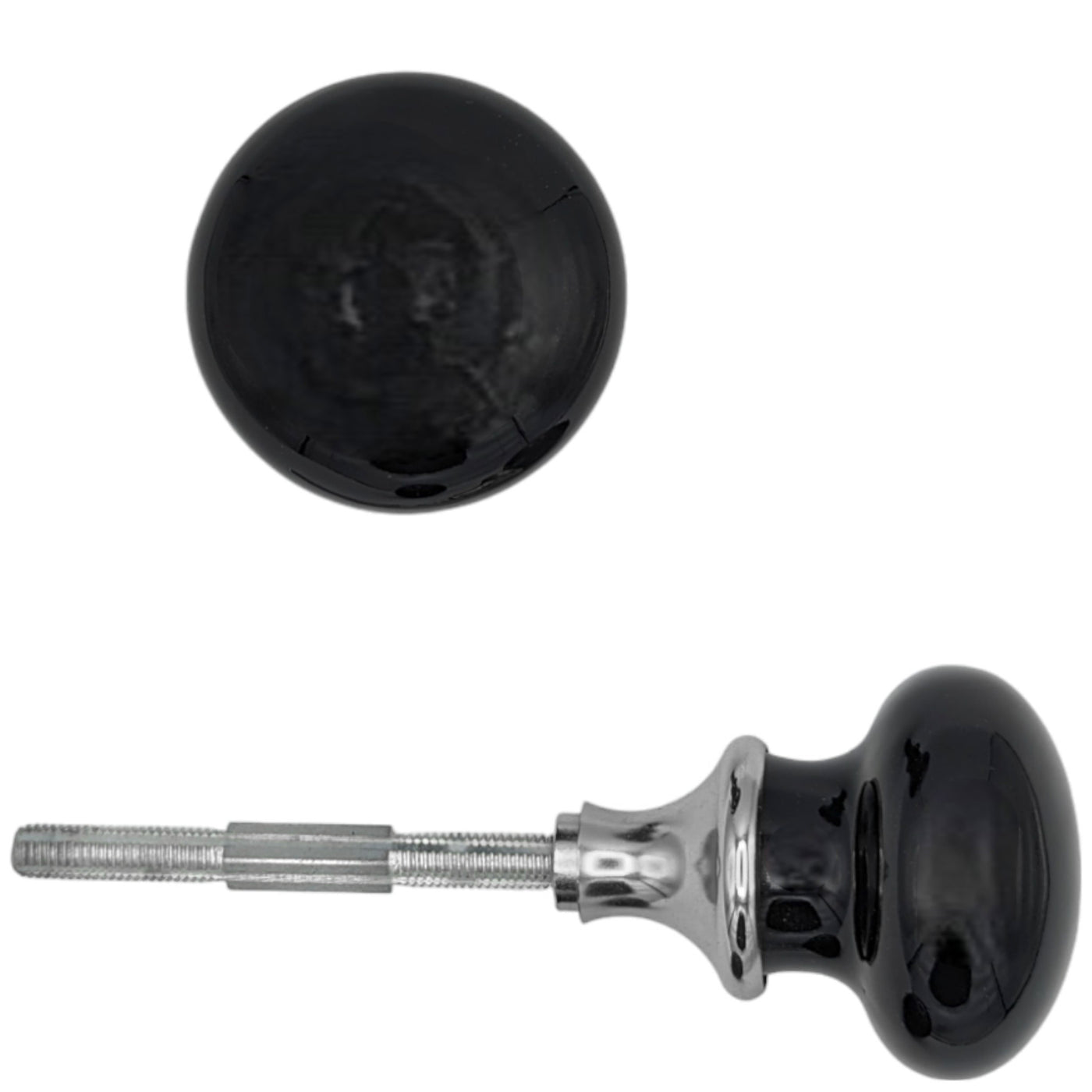 Antique Hardware Black Porcelain Spare Knob Set (Several Finishes Available) SPARE DOORKNOBS