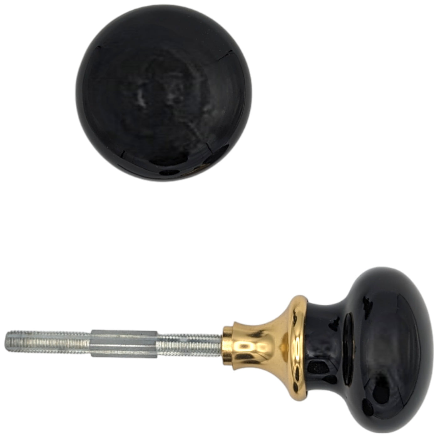 Antique Hardware Black Porcelain Spare Knob Set (Several Finishes Available) SPARE DOORKNOBS