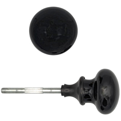 Antique Hardware Black Porcelain Spare Knob Set (Several Finishes Available) SPARE DOORKNOBS