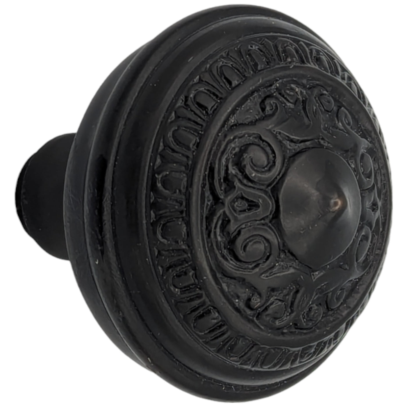 ##Antique Hardware## Egg & Dart Solid Brass Spare Door Knob Set (Several Finishes Available)