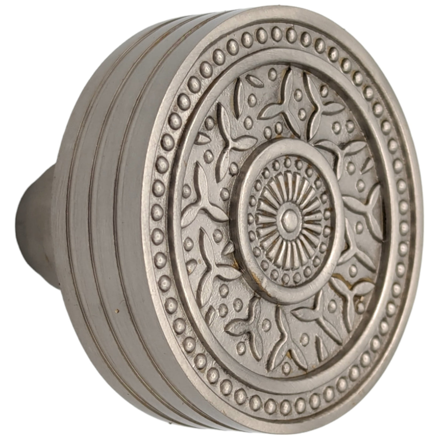 ##Antique Hardware## Rice Pattern Solid Brass Spare Door Knob Set (Several Finishes Available)