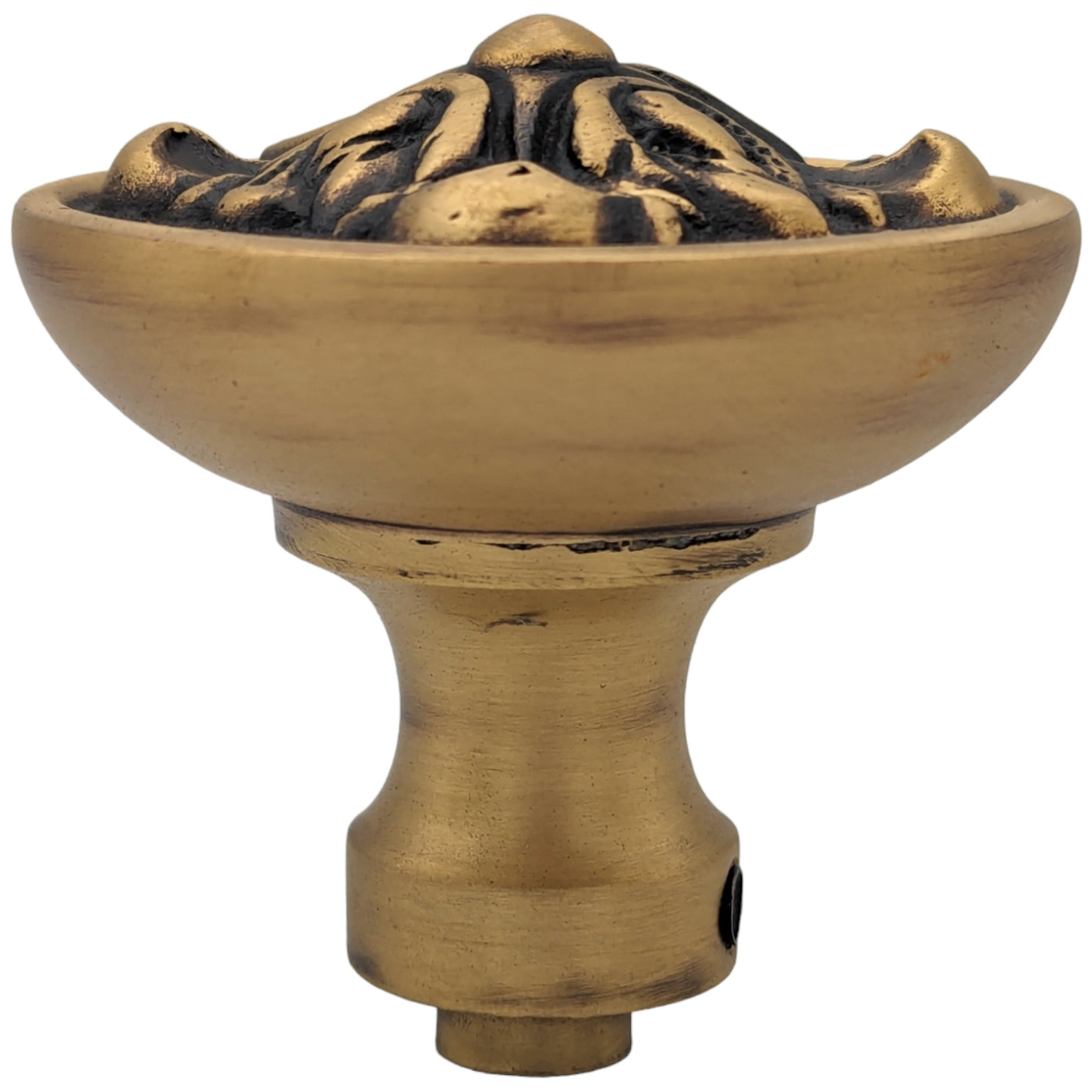 ##Antique Hardware## Romanesque Solid Brass Spare Door Knob Set (Several Finishes Available)