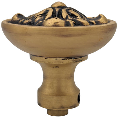 ##Antique Hardware## Romanesque Solid Brass Spare Door Knob Set (Several Finishes Available)