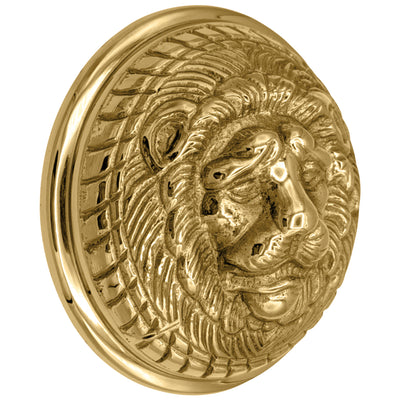 ##Antique Hardware## Lion Solid Brass Spare Door Knob Set (Several Finishes Available)