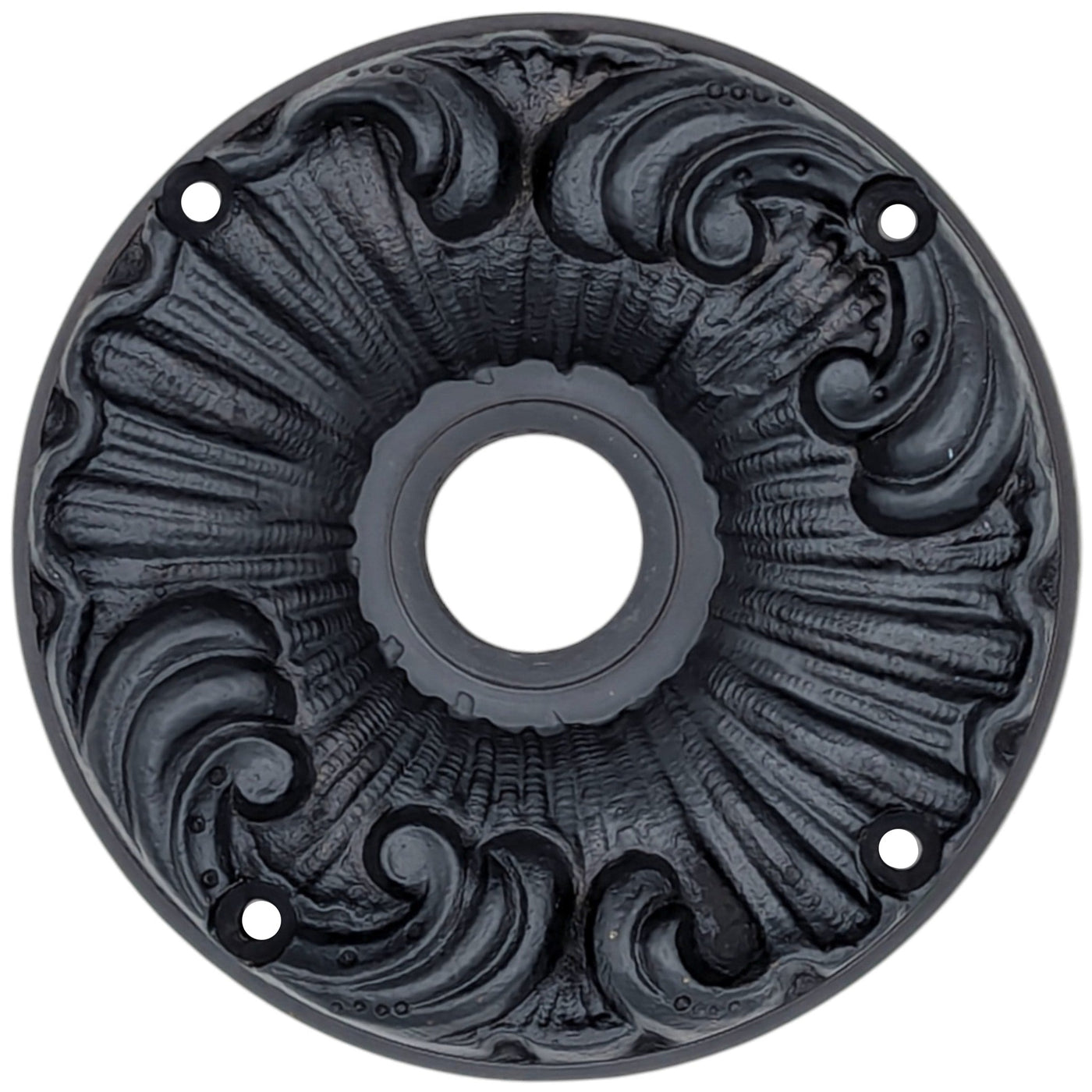 ##Antique Hardware## Romanesque Solid Brass Rosette Plates (Several Finishes Available)