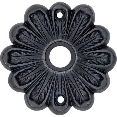 ##Antique Hardware## Maltesia Flower Style Solid Brass Rosette (Several Finishes Available)