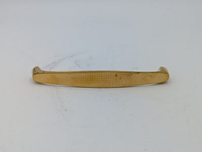 ##Antique Hardware## Open Box Sale Item 4 Inch Overall (3 3/4 Inch c-c) Solid Brass Traditional Pull (Polished Brass Finish)