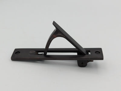 ##Antique Hardware## Open Box Sale Item Plain Edge Pull (Oil Rubbed Bronze Finish)