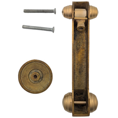 Jefferson 7 inch Brass Door Knocker (Several Finish Options)