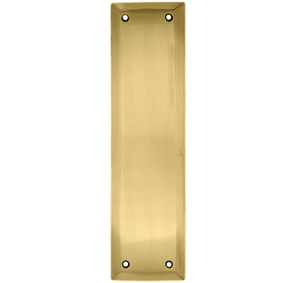 10 Inch Quaker Style Push Plate (Several Finish Options)