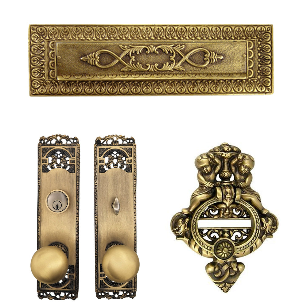 Cornice Plate Door Set (Several Finishes Available)