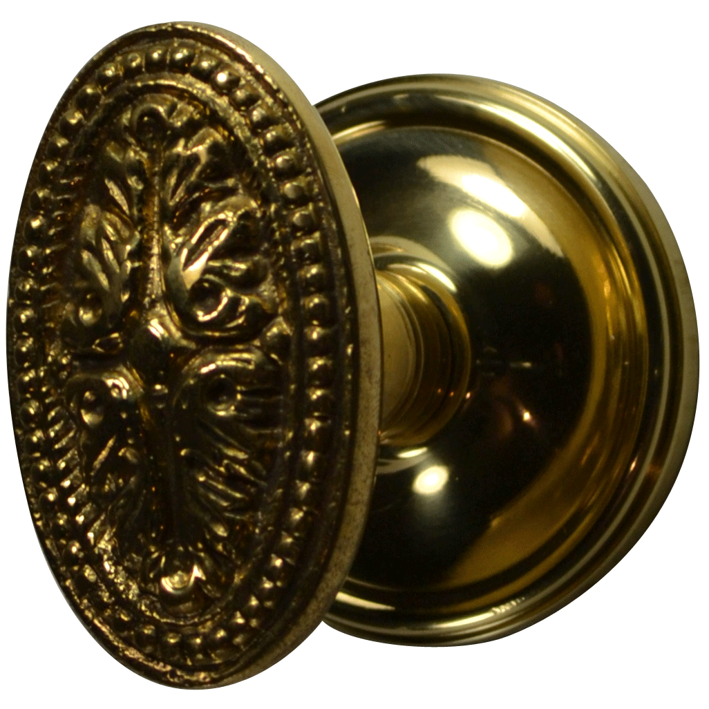 ##Antique Hardware## Traditional Rosette Door Set with Avalon Style Door Knobs (Several Finishes Available)