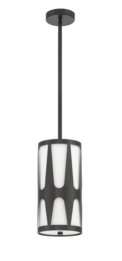 ##Antique Hardware## Royston 1 Light Black Mini Pendant