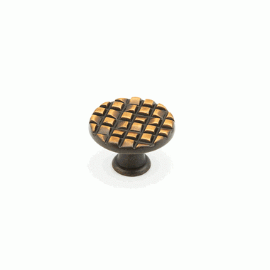 Antique Hardware 1 1/8 Inch Mosaic Small Round Cabinet & Furniture Knob CABINET KNOB