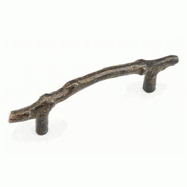 Antique Hardware 6 Inch (4 Inch c-c) Mountain Branch Pull CABINET PULL