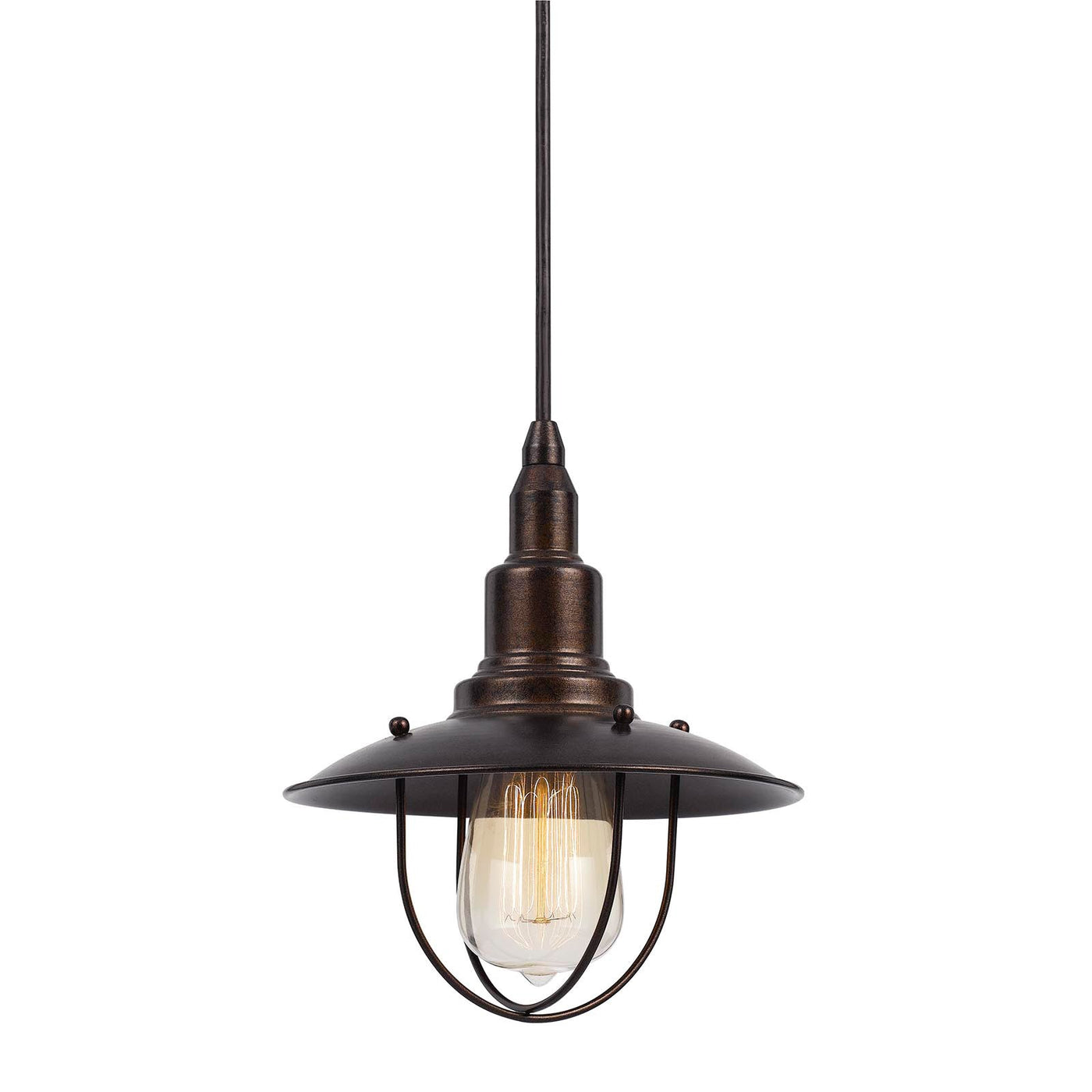 ##Antique Hardware## STYLISH METAL PENDANT IN DARK BRONZE