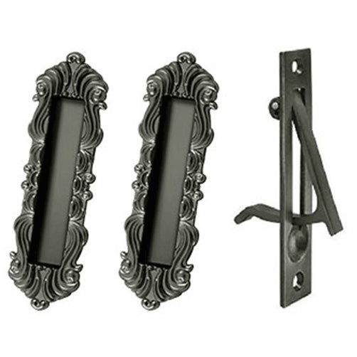 Victorian Style Single Pocket Passage Style Door Set (Several Finishes Available)