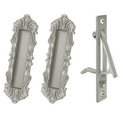 Victorian Style Single Pocket Passage Style Door Set (Several Finishes Available)