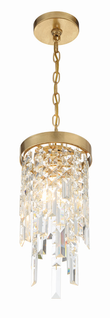 ##Antique Hardware## Winfield 1 Light Antique Gold Mini Pendant