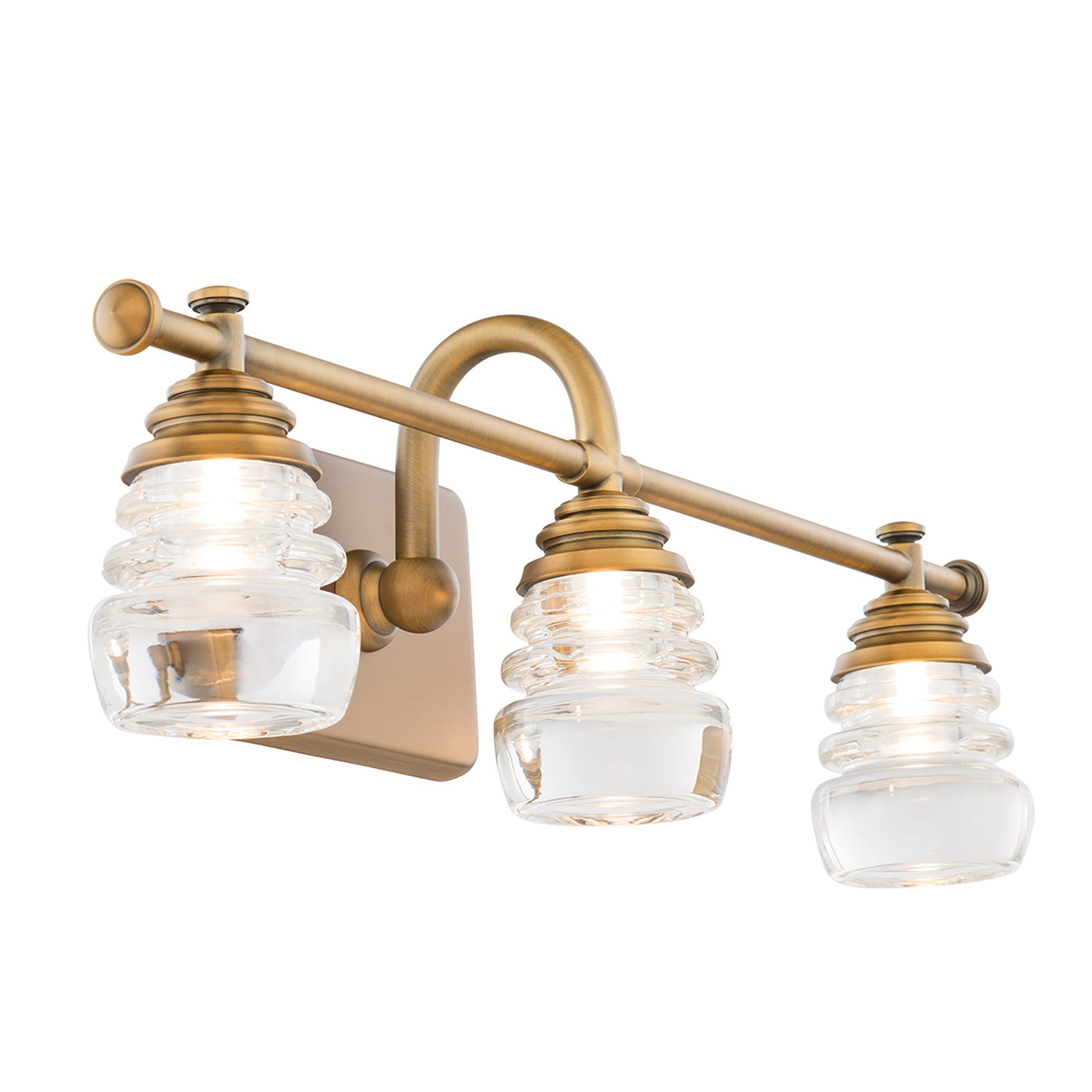 ##Antique Hardware## Rondelle LED Bath Vanity or Wall Light