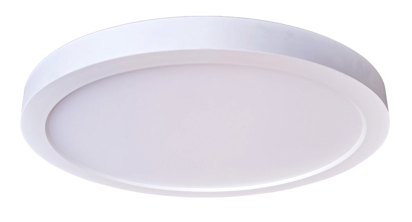 Antique Hardware 5.5" Slim Line LED Flushmount in White Flush Mount