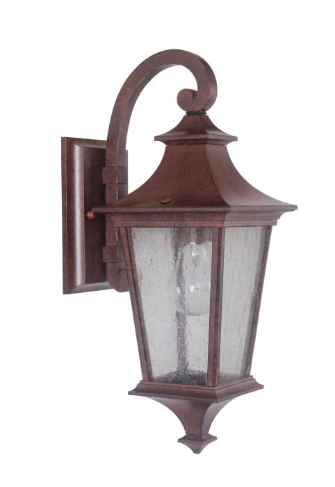 ##Antique Hardware## Argent II 1 Light Small Outdoor Wall Lantern in Aged Bronze