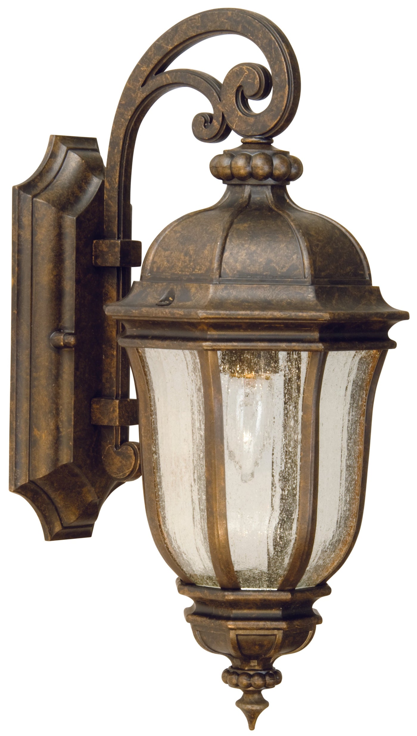 ##Antique Hardware## Harper 1 Light Small Outdoor Wall Lantern in Peruvian Bronze Outdoor