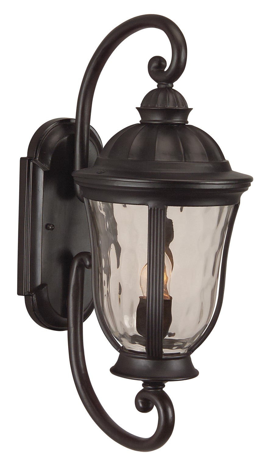 Antique Hardware Frances 2 Light Medium Outdoor Wall Lantern in Oiled Bronze Outdoor Exterior