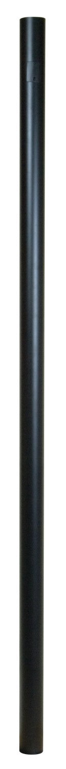 Antique Hardware 84" Smooth Direct Burial Post in Textured Black Exterior