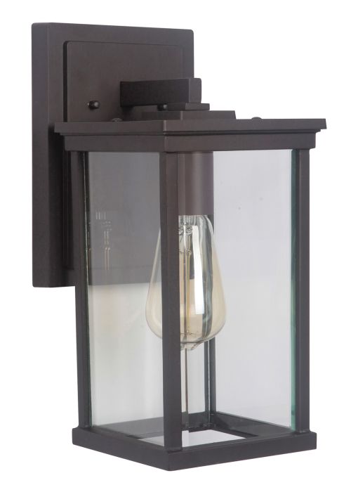 Antique Hardware Riviera III 1 Light Medium Outdoor Wall Lantern in Oiled Bronze Outdoor Exterior