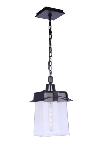 ##Antique Hardware## Smithy 1 Light Outdoor Pendant in Age Bronze Brushed