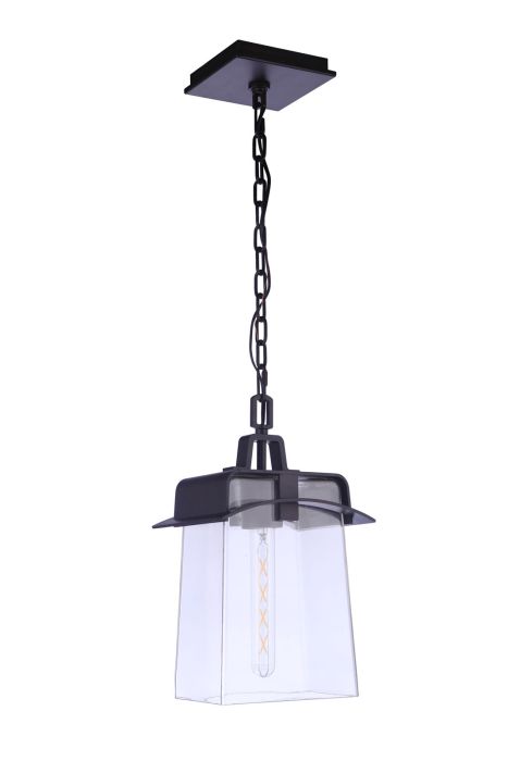 ##Antique Hardware## Smithy 1 Light Outdoor Pendant in Age Bronze Brushed