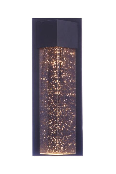 ##Antique Hardware## Tony Small Outdoor LED Pocket Sconce in Midnight