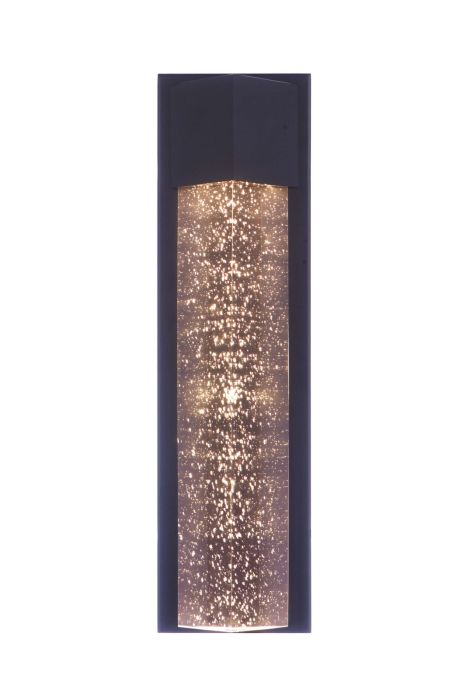 ##Antique Hardware## Tony Medium Outdoor LED Pocket Sconce in Midnight