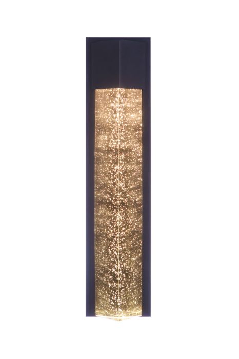 ##Antique Hardware## Tony Large Outdoor LED Pocket Sconce in Midnight