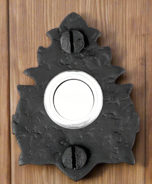 ##Antique Hardware## Iron Electric Bell Button (Fancy Shape)