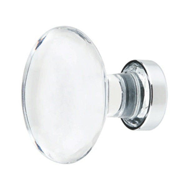 Antique Hardware 1 3/4 Inch Emtek Crystal Glass Hampton Cabinet & Furniture Knob CABINET GLASS KNOB