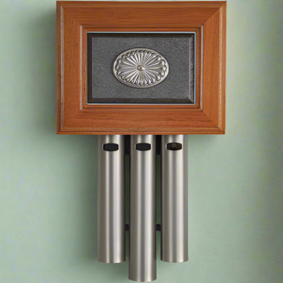 ##Antique Hardware## Westminster Decorative 3 Tube Short Chime in Pewter