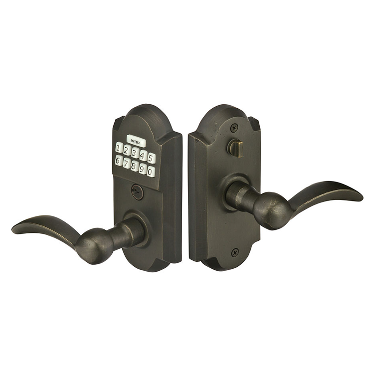 ##Antique Hardware## EmTek E2001 Electronic Keypad Lever Set