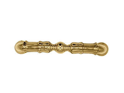 Antique Hardware 5 Inch Overall (4 1/3 Inch c-c)  Solid Brass Victorian Style Pull CABINET PULL