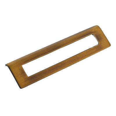 Antique Hardware 7 Inch (6 1/4 Inch c-c) Finestrino Angled Rectangle Pull CABINET PULL