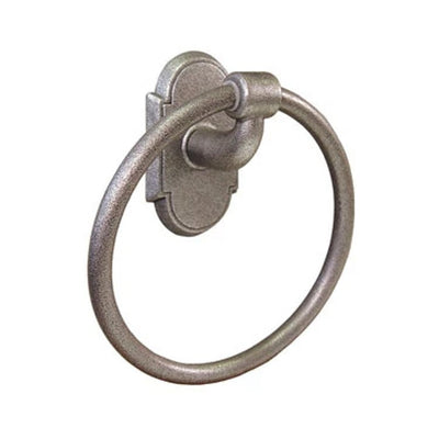 ##Antique Hardware## Wrought Steel Towel Ring (Several Finishes Available)