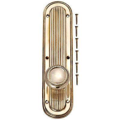 ##Antique Hardware## Solid Brass Georgian Roped Door Knob Set (Several Finishes Available)