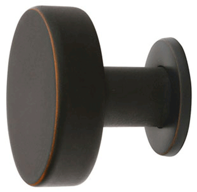 Antique Hardware Emtek 1 1/4 Inch Solid Brass Round Cadet Cabinet & Furniture Knob CABINET KNOB