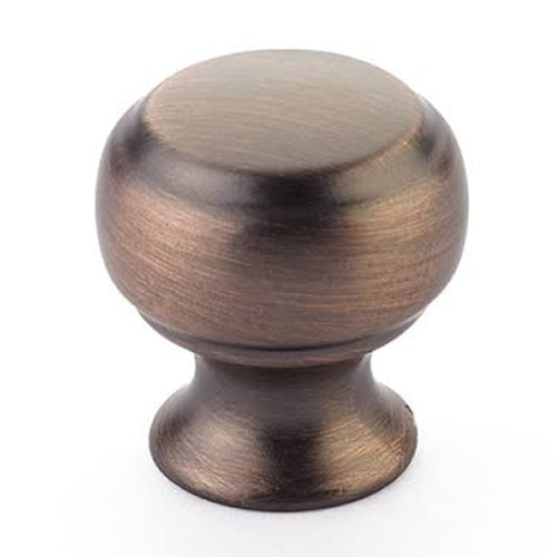 Antique Hardware 1 1/8 Inch Cabriole Round Beveled Cabinet & Furniture Knob CABINET KNOB