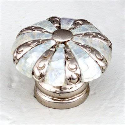 Antique Hardware 1 3/8 Inch Symphony Inlays Mother of Pearl Cabinet & Furniture Knob CABINET KNOB