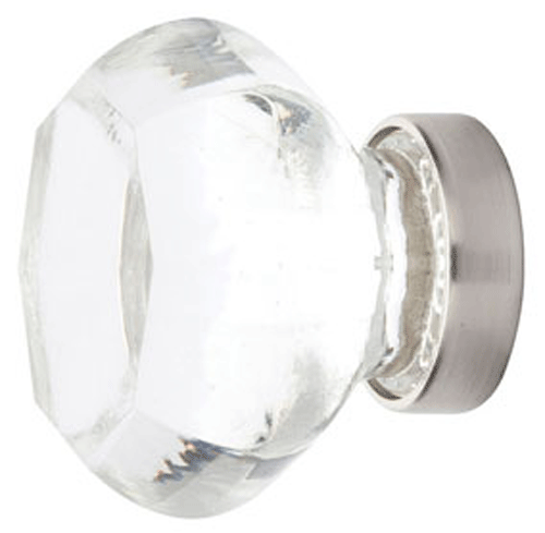 Antique Hardware 1 Inch Crystal Glass Old Town Clear Cabinet & Furniture Knob ANTIQUE CABINET HARDWARE