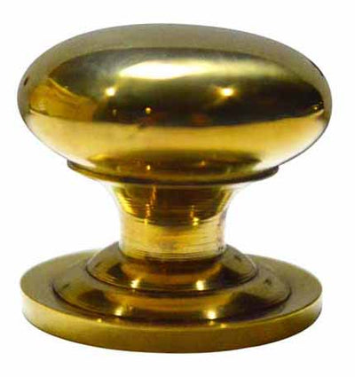 Antique Hardware 1 Inch Solid Brass Traditional Round Cabinet & Furniture Knob CABINET KNOB